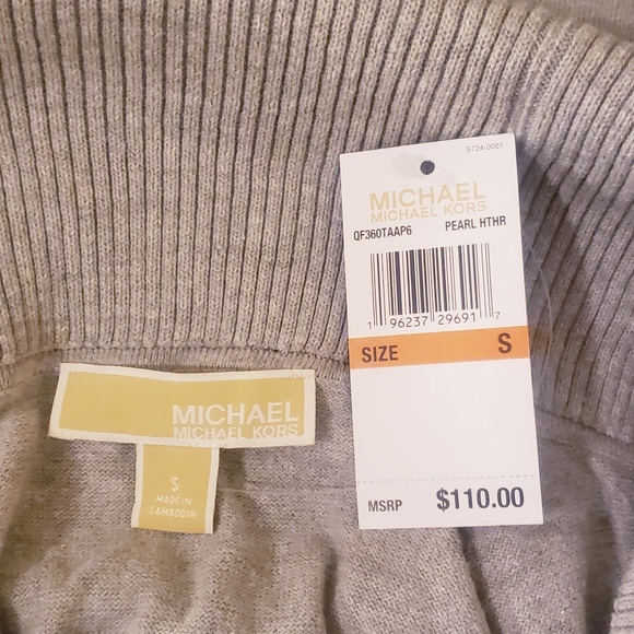 NWT Michael Kors Cowl Neck Lightweight Sweater Small - Picture 6 of 7